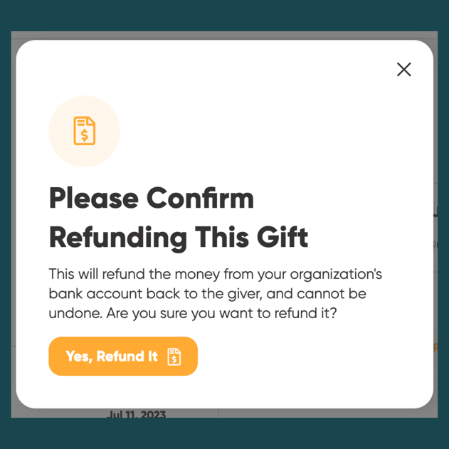 Confirm Refund